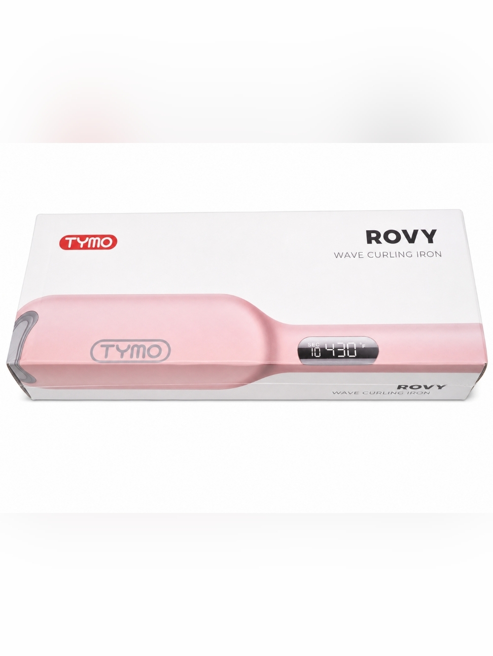 Tymo Pink Wave Curling Iron - Digital Display